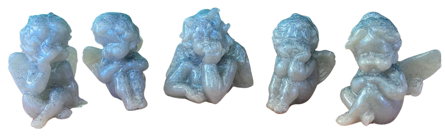 Set of Five Cherubs