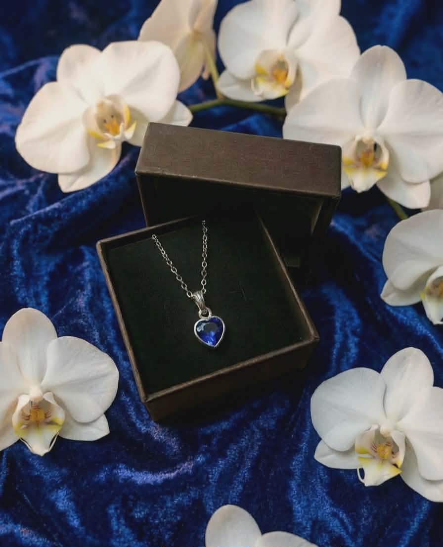 Sterling Silver Memorial Heart Pendant