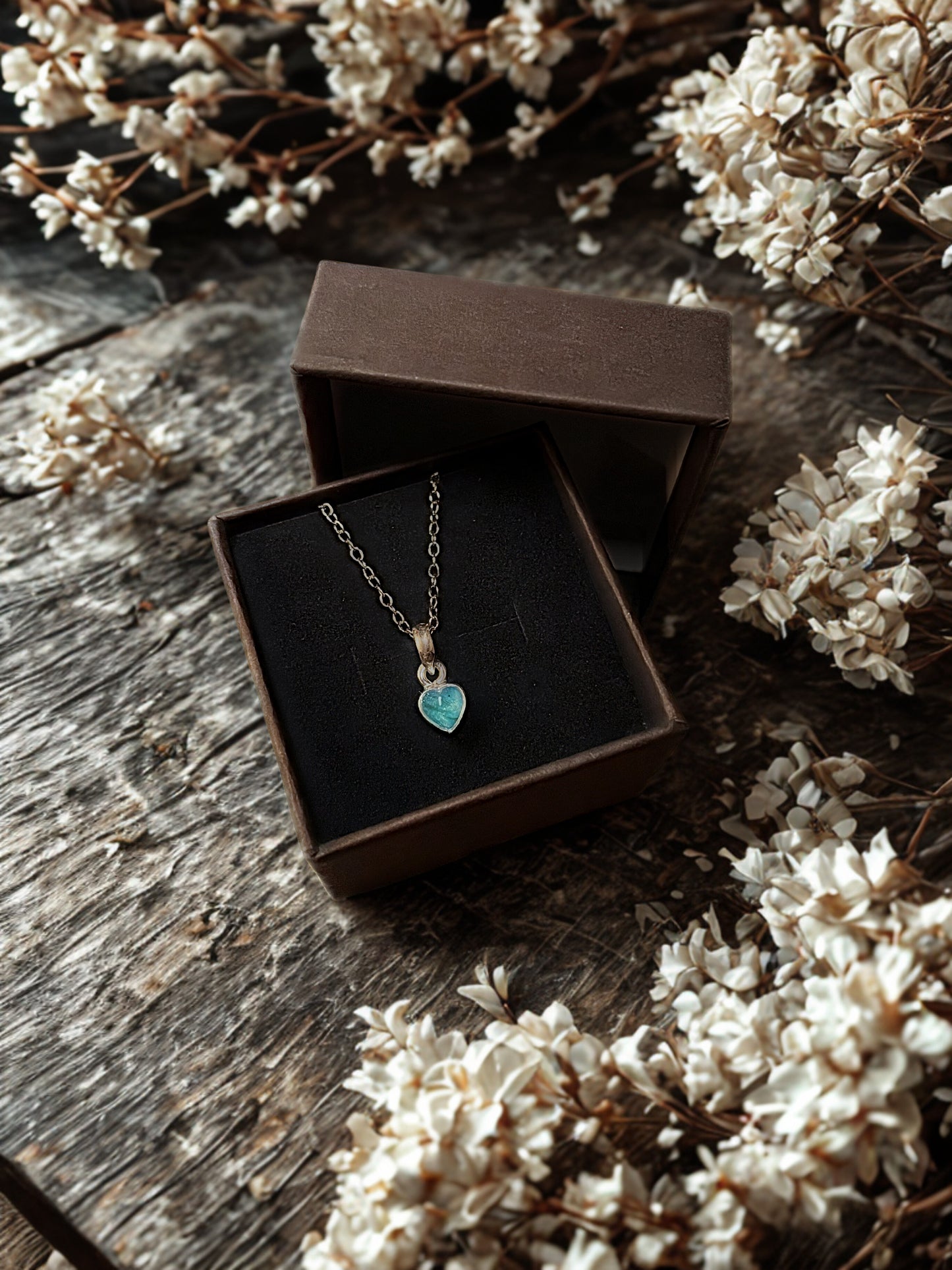 Sterling Silver Memorial Heart Pendant