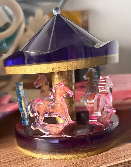 Beautiful carousel keep sake