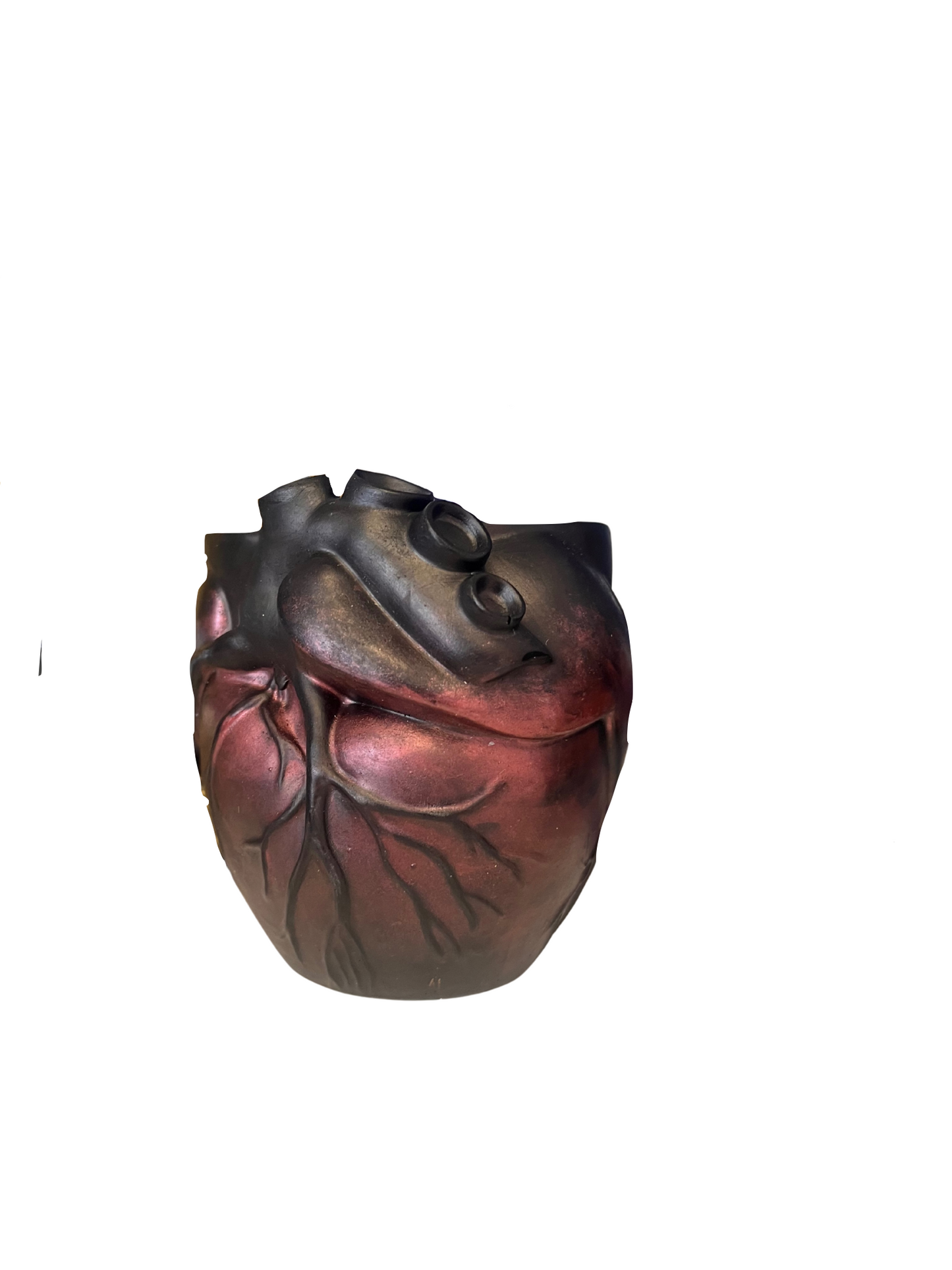 Realistic Heart Vase