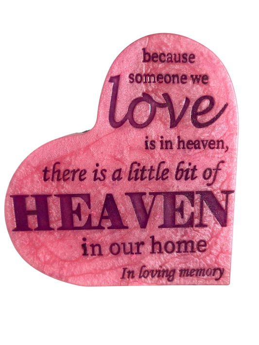 Memorial plaque and stand