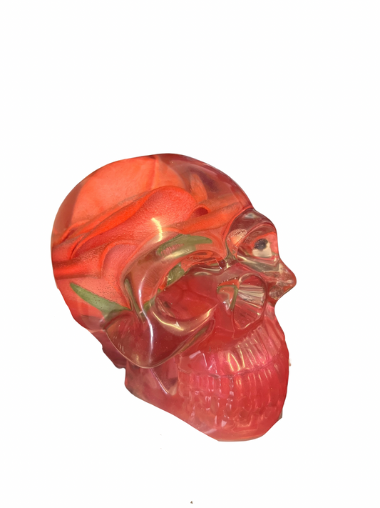 Rose Filled Skull