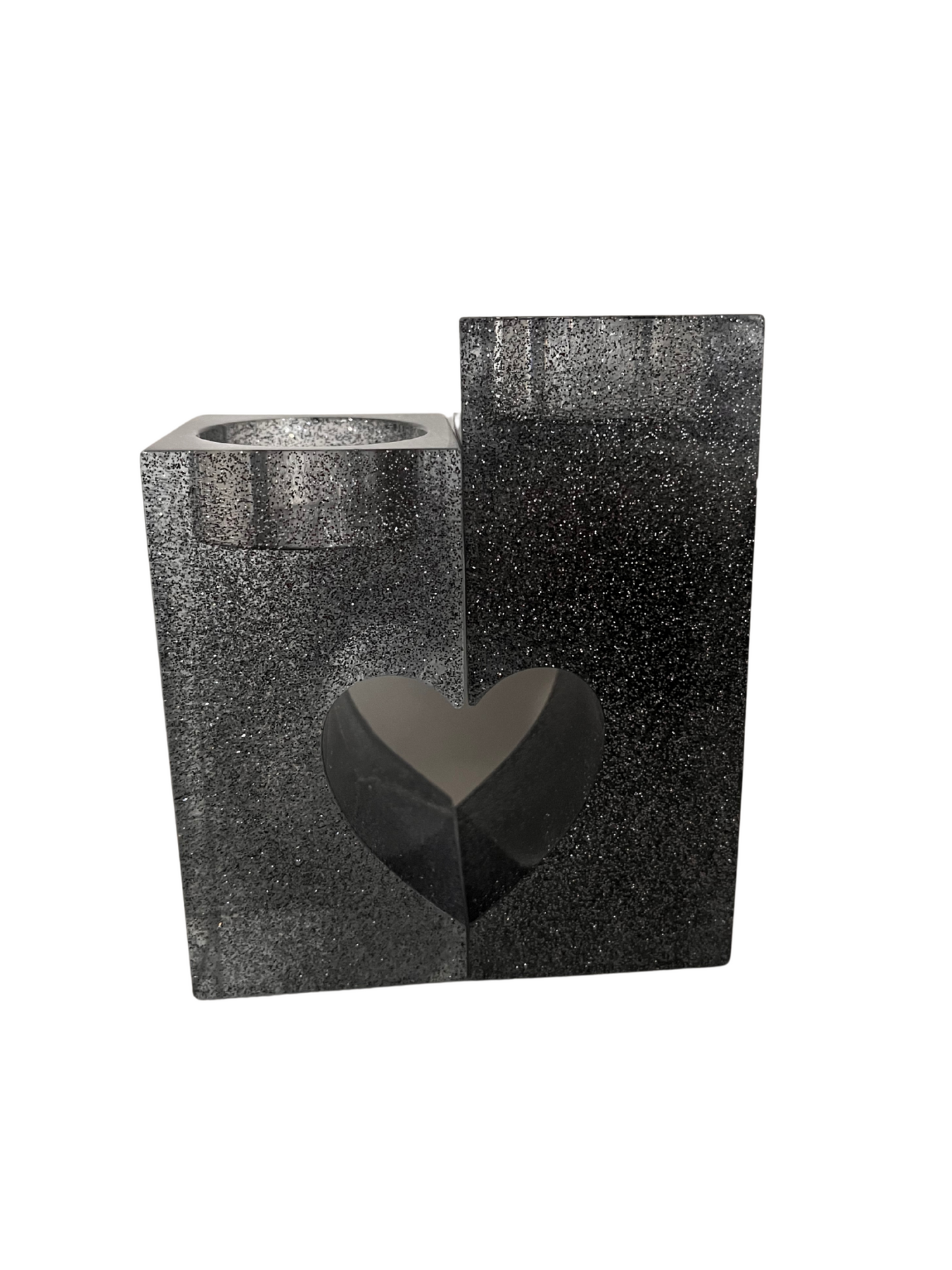 Duo Heart Candle Holder