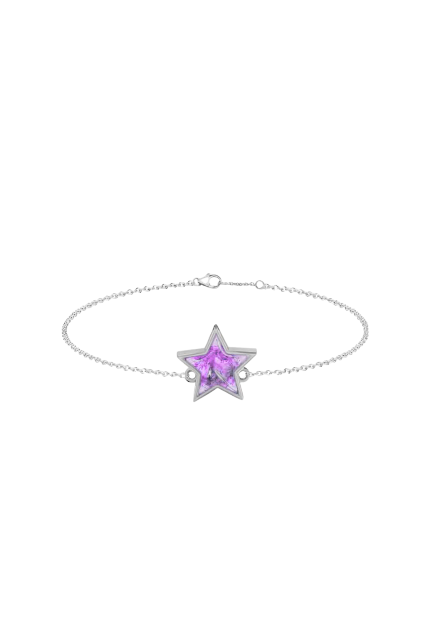 Memorial Sterling Silver Star Bracelet