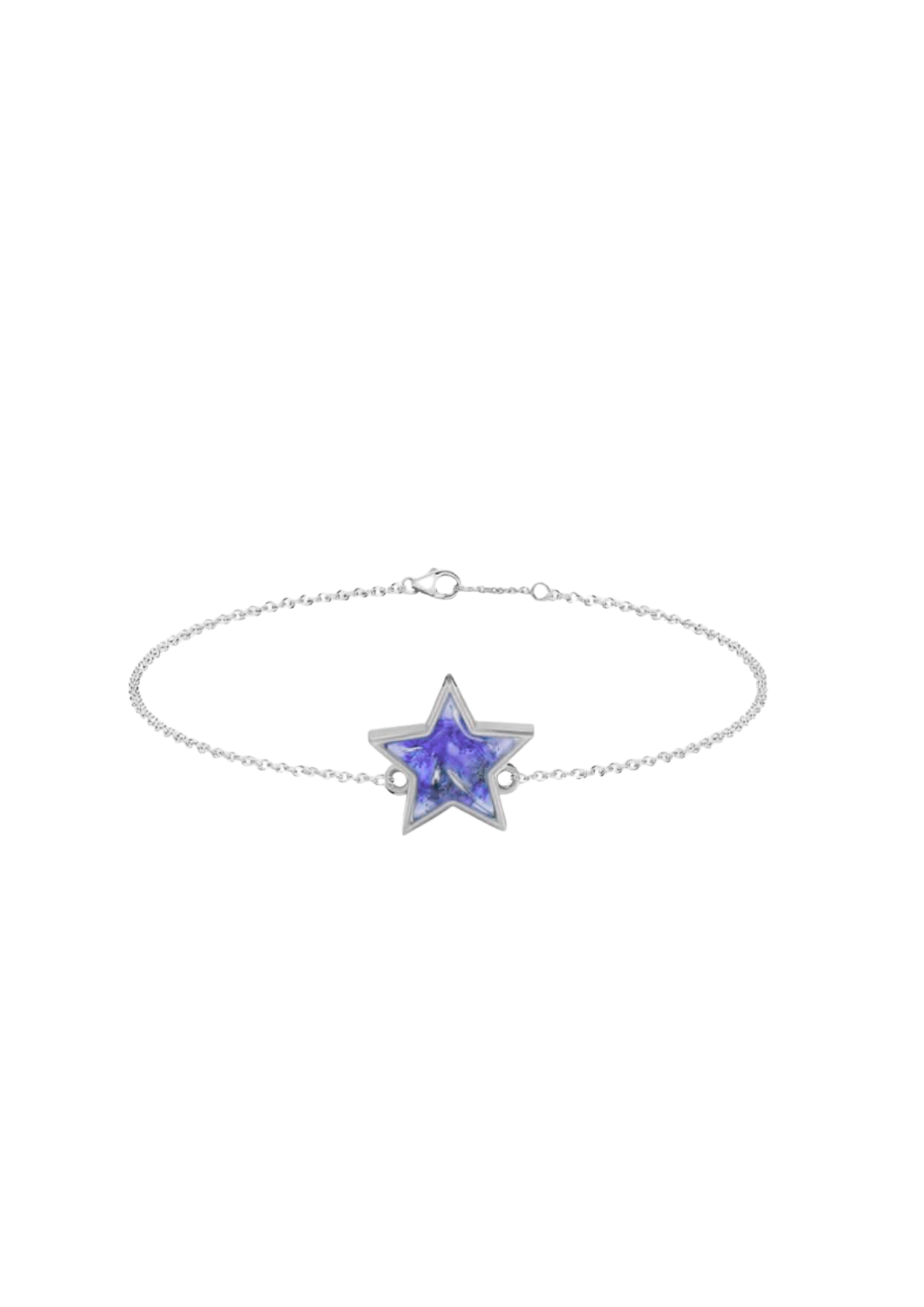 Memorial Sterling Silver Star Bracelet