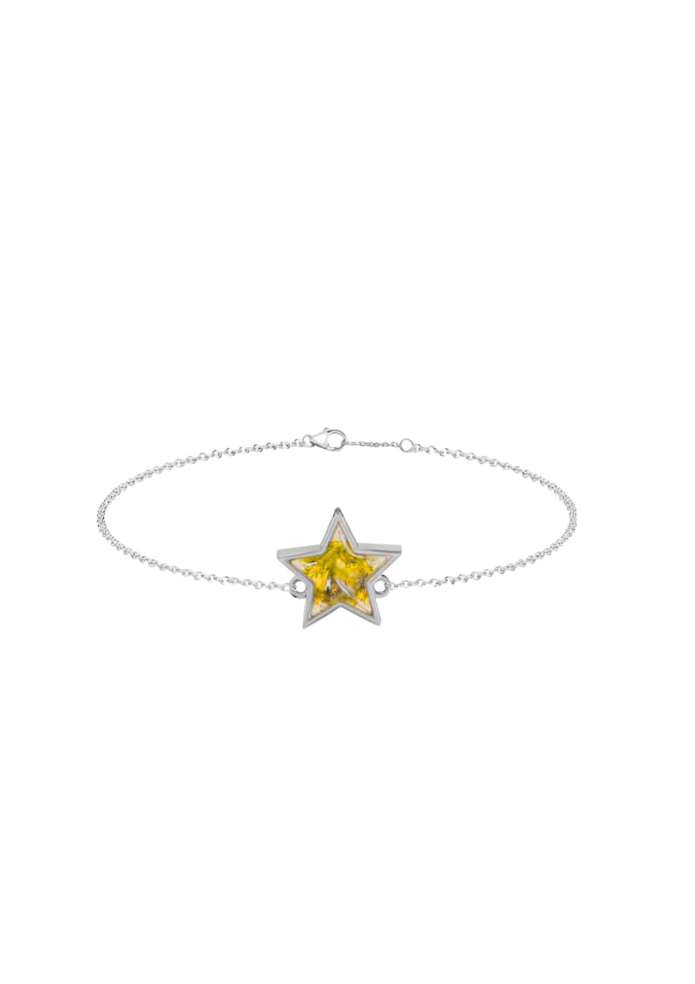 Memorial Sterling Silver Star Bracelet