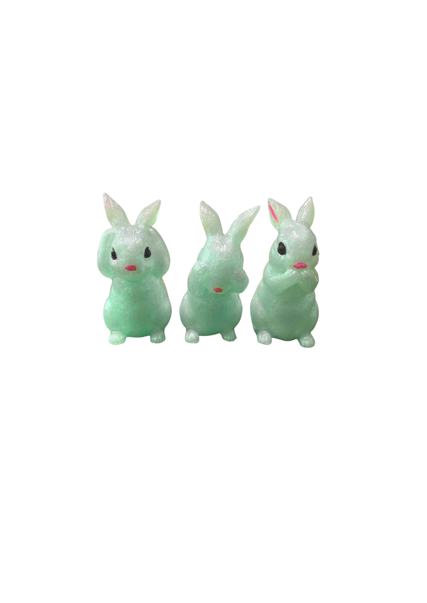Three Wise Rabbits