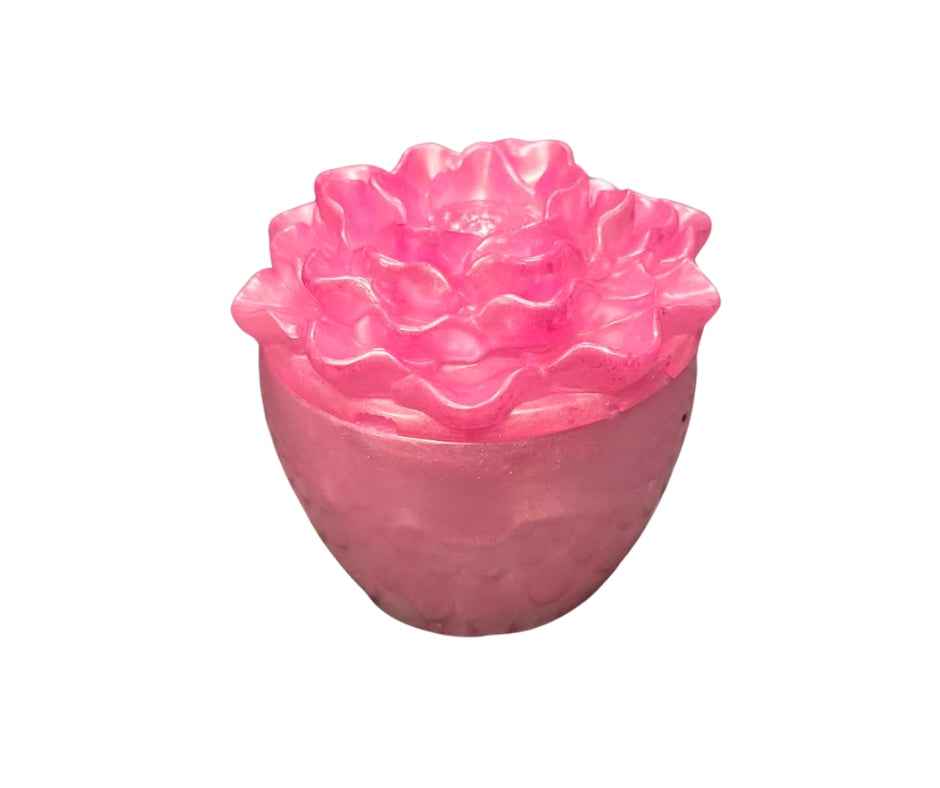 Flower trinket box